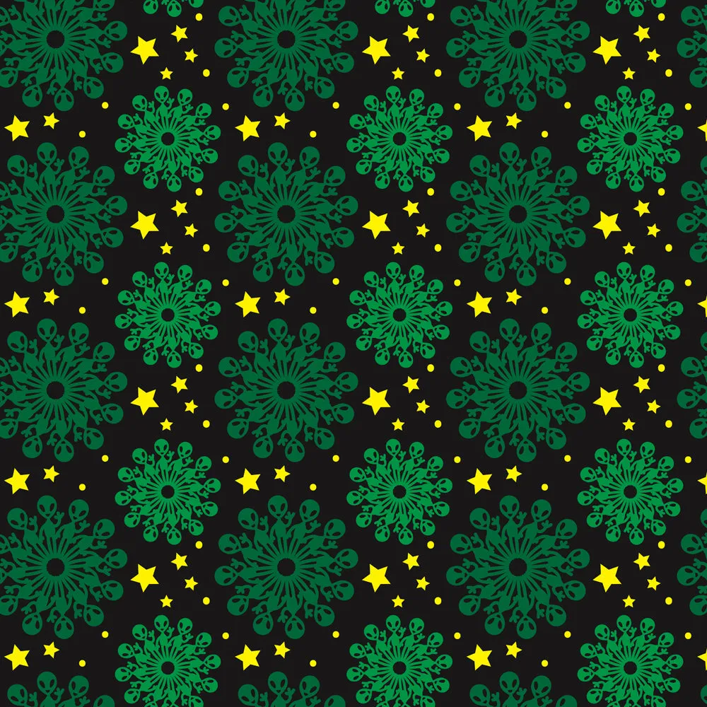 Alien Patterned  Yoga Leggings