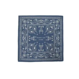 Bandanna Polyester Type Paisley Navy