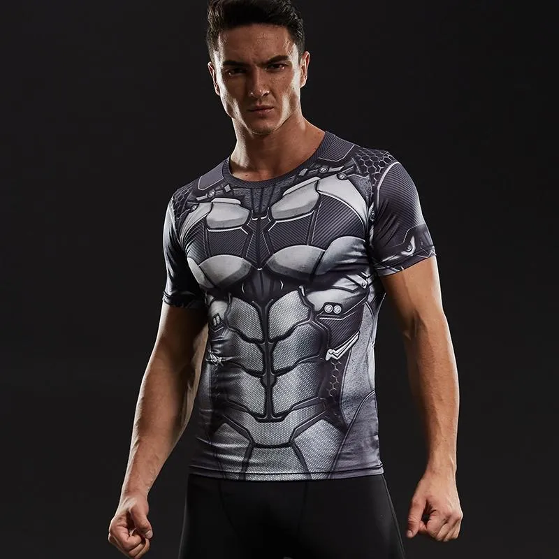 BATMAN Compression Shirt for Men (Short Sleeve)