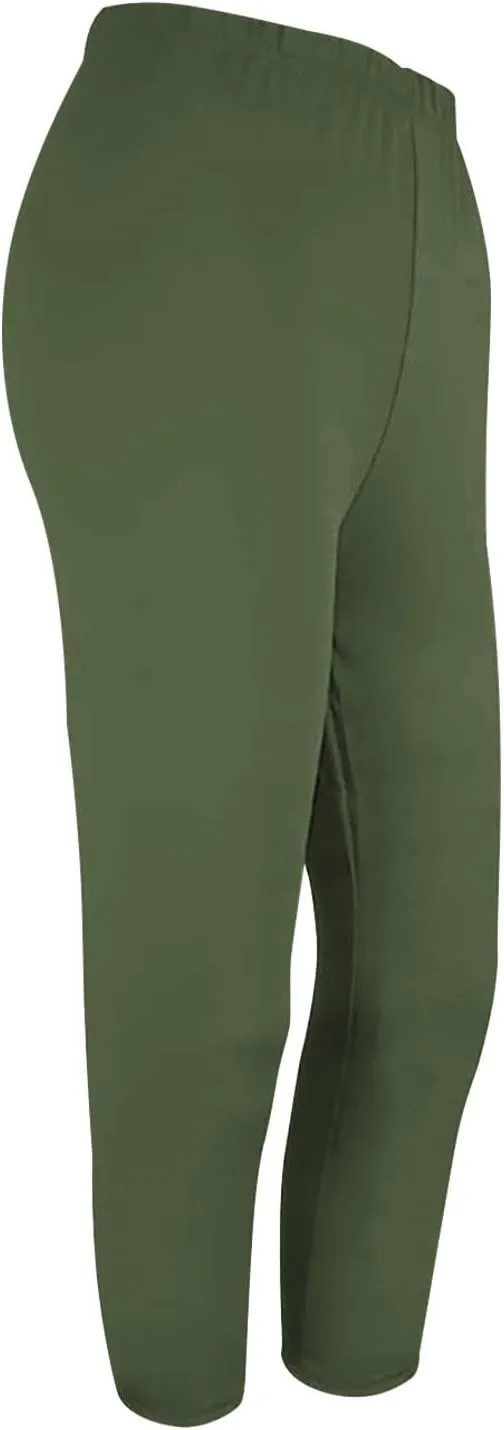 Capri Leggings for Women 2025 Summer Stretch Plus Size High Waisted Pants Casual Workout Yoga Pants with Pockets