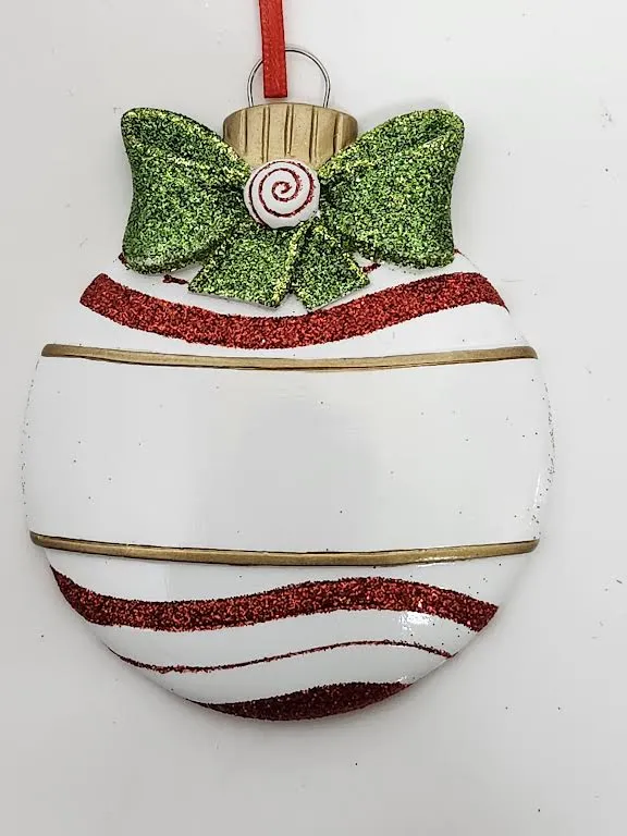 Christmas Ball Ornament Personalized 4 Styles or1434a