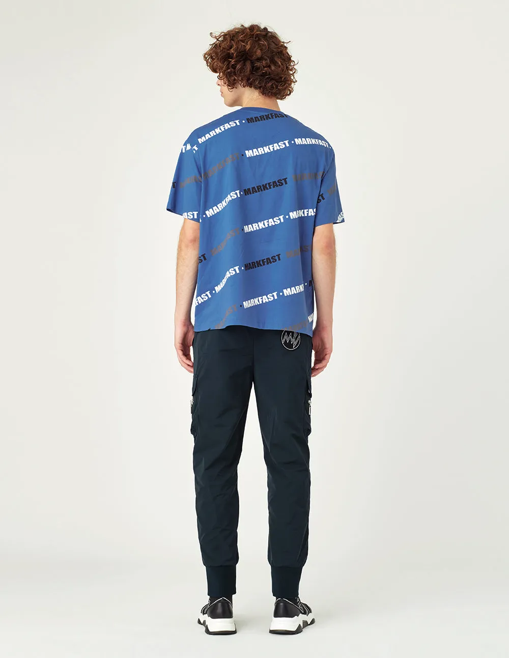 Dance monster embroidery multi-pocket pants