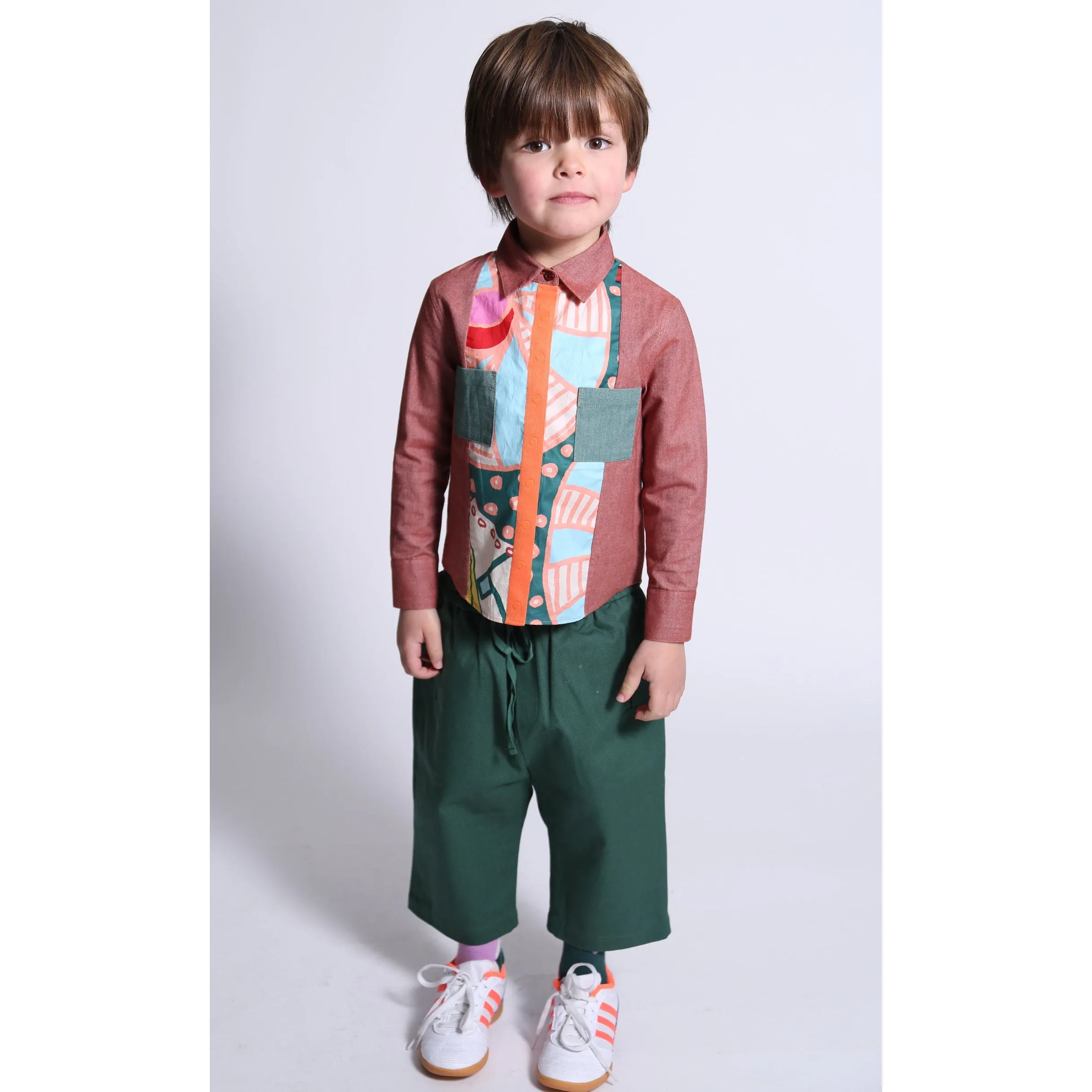 DROP RISE CAPRI TROUSER