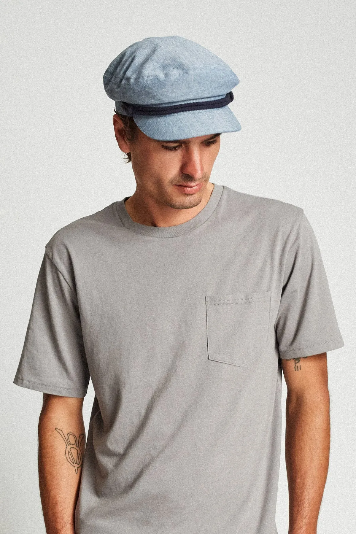 Fiddler Cap - Lt Blue/Lt Blue