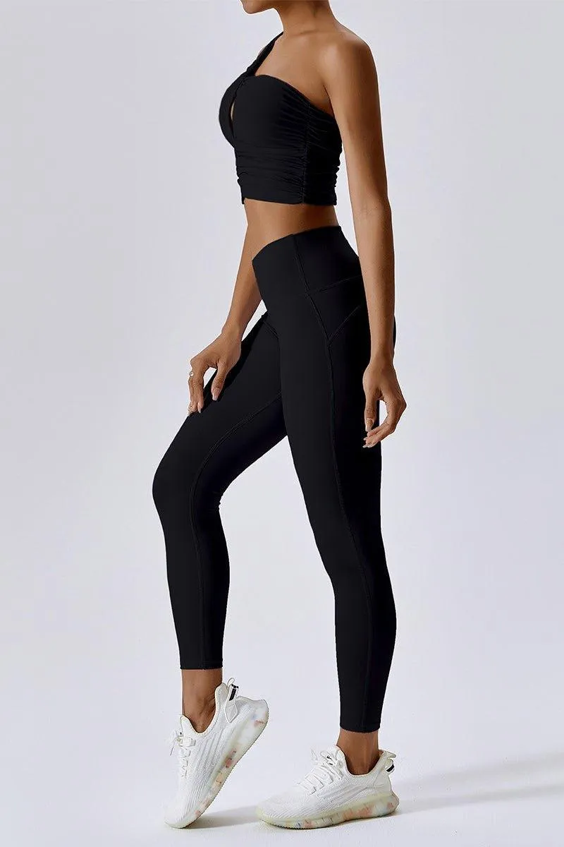 GFIT® One-shoulder style Sportswear Bra