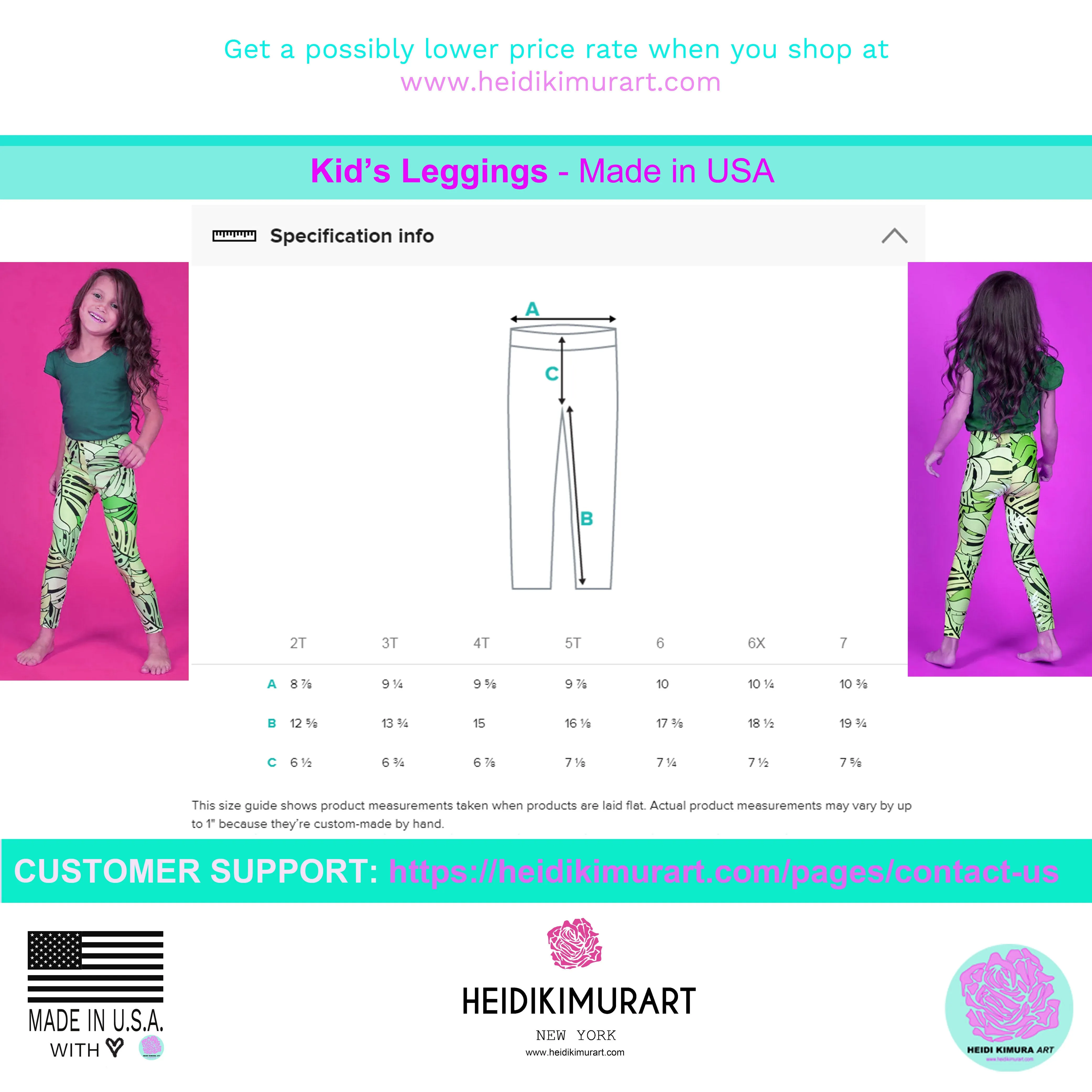 Gray Vertical Stripe Youth Leggings, Printed Kid's Girls Workout Tight s- Made in USA/ EU