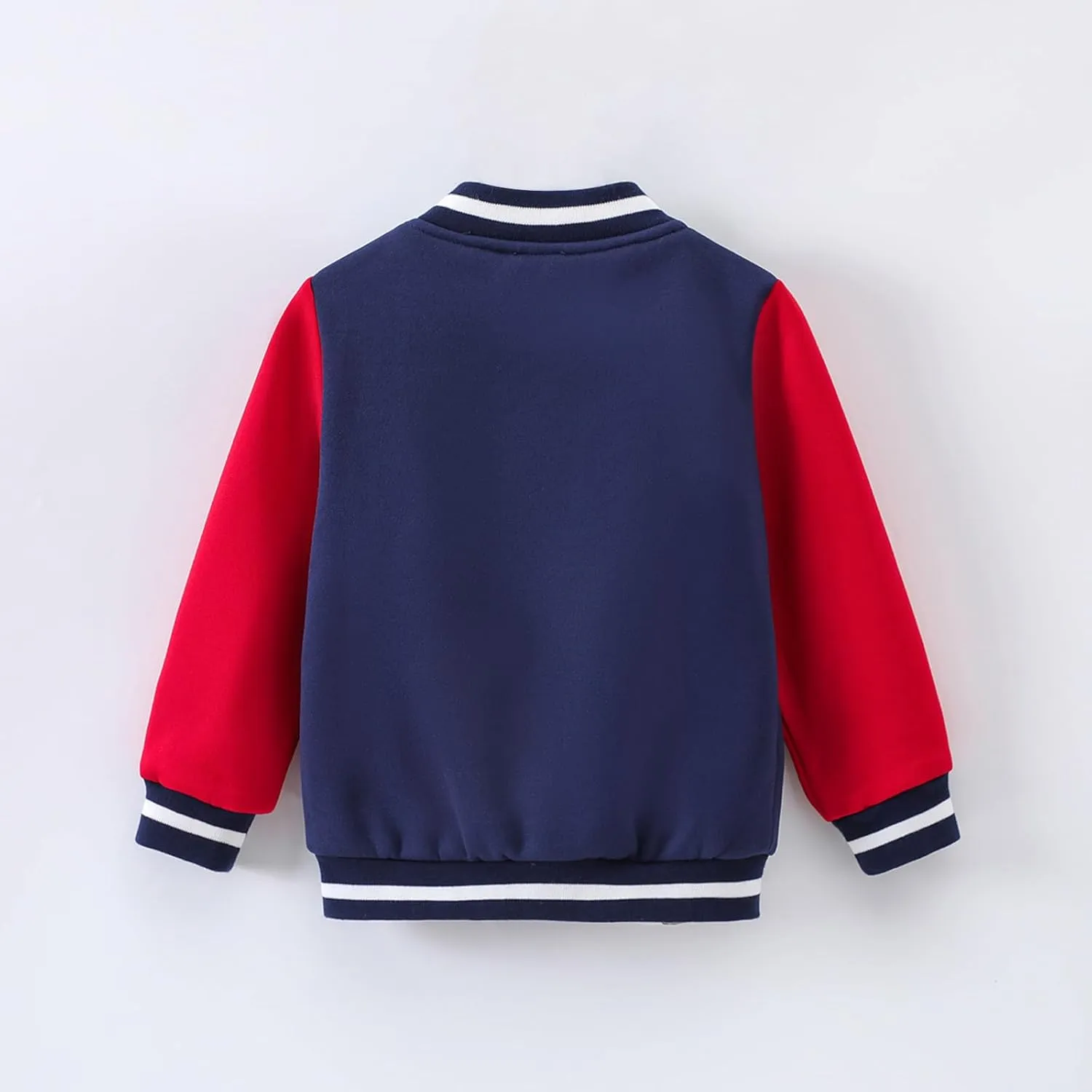 Kids Varsity Jacket for Boys Girls Sporty Kids Baseball Jackets Classic School Coats for Everyday and Sports
