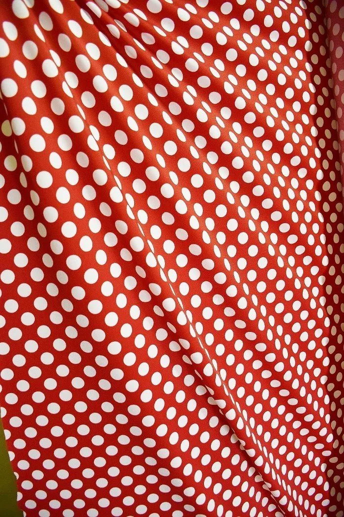 Minnie Polka Dot Bell Bottom Flares