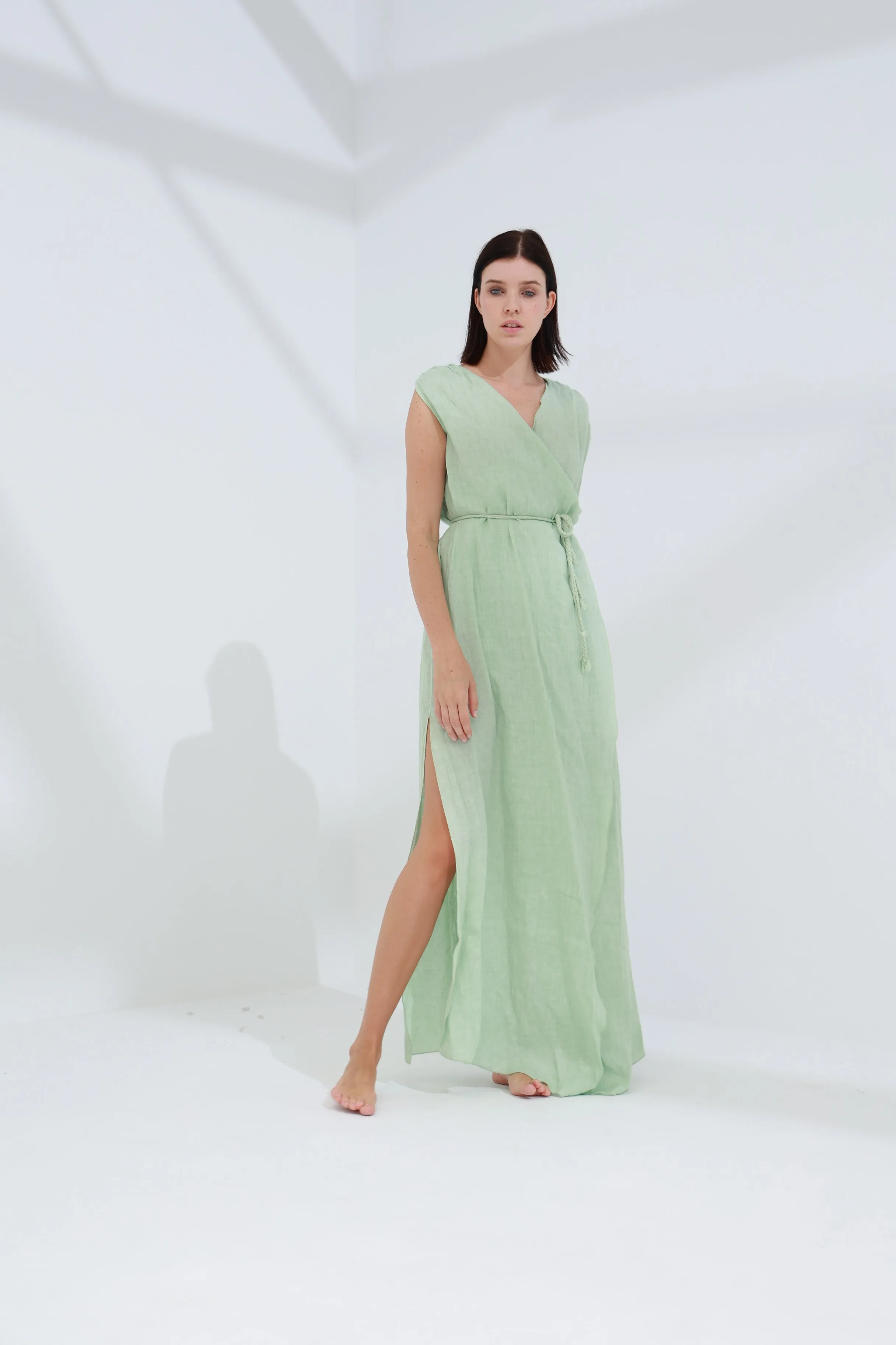 Pelle Pure Linen Cape Verdino