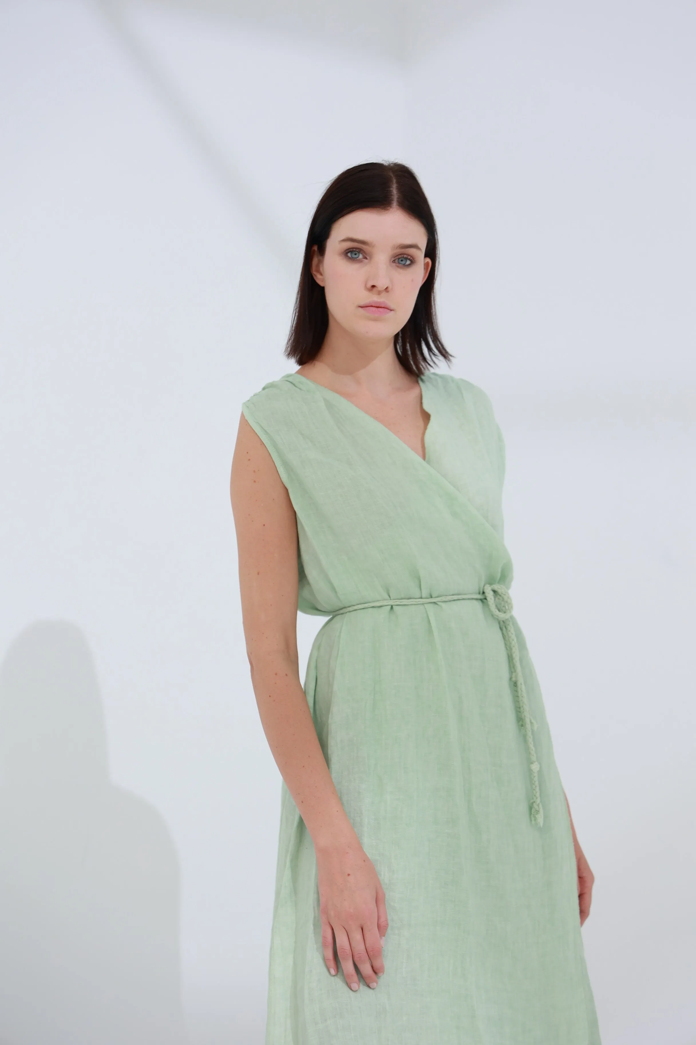 Pelle Pure Linen Cape Verdino