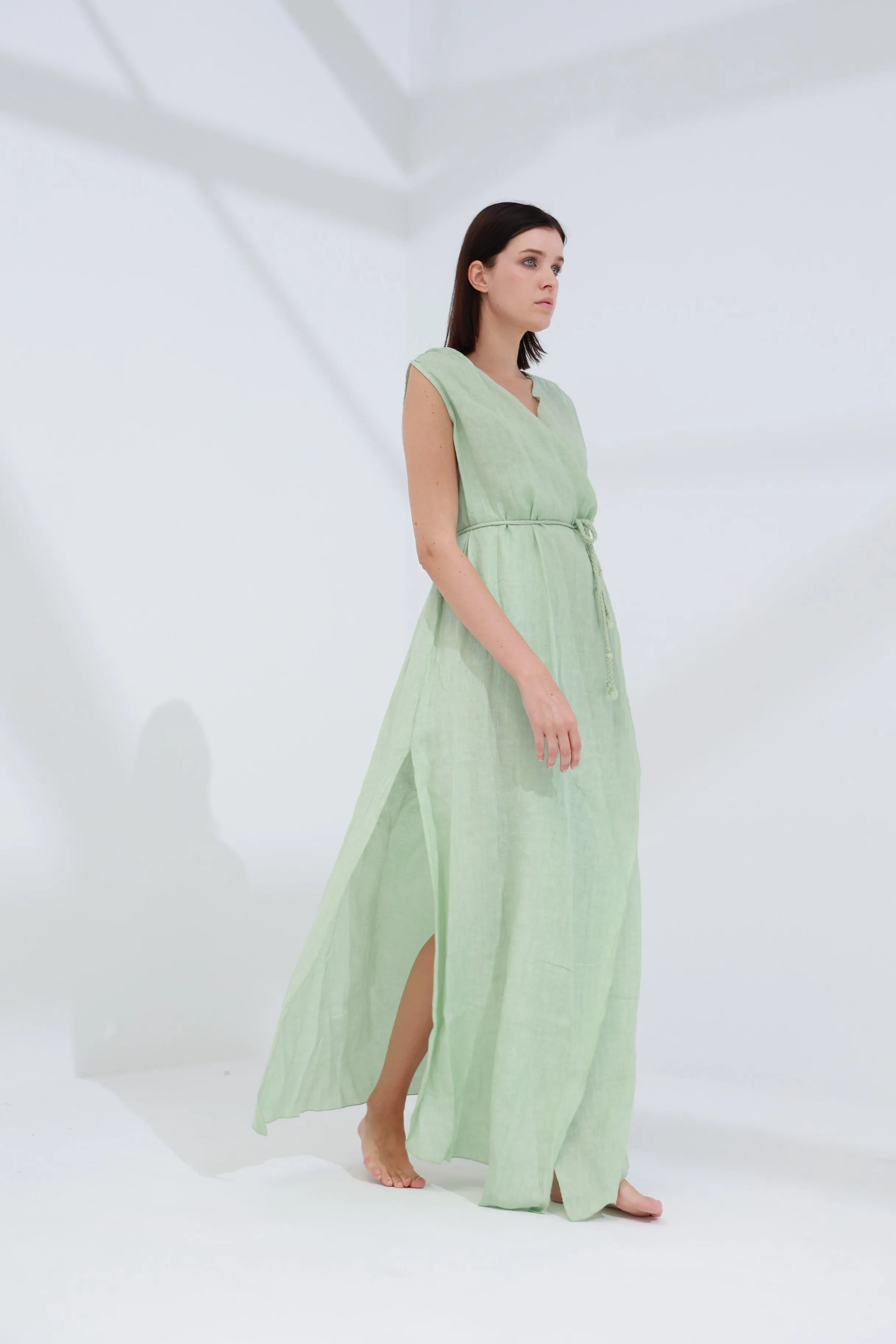 Pelle Pure Linen Cape Verdino