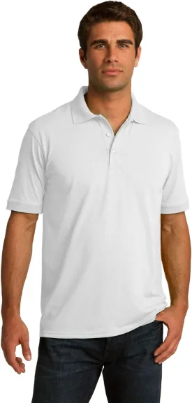 Port & Company Men's Tall 55 Ounce Jersey Knit Polo