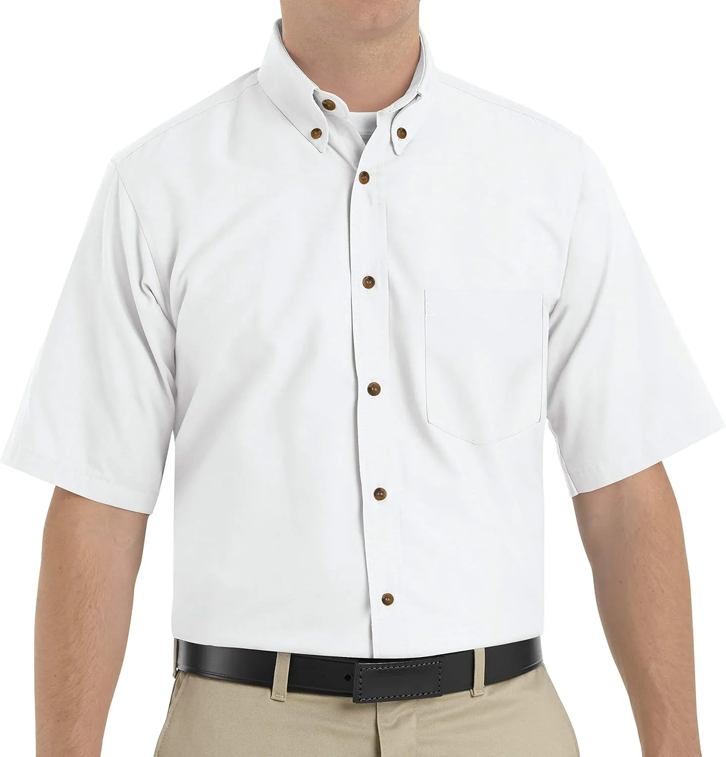 Red Kap Men's RK Poplin Dress Shirt