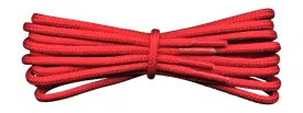 Round 4 mm Red boot laces for walking and casual boots Dr Martens