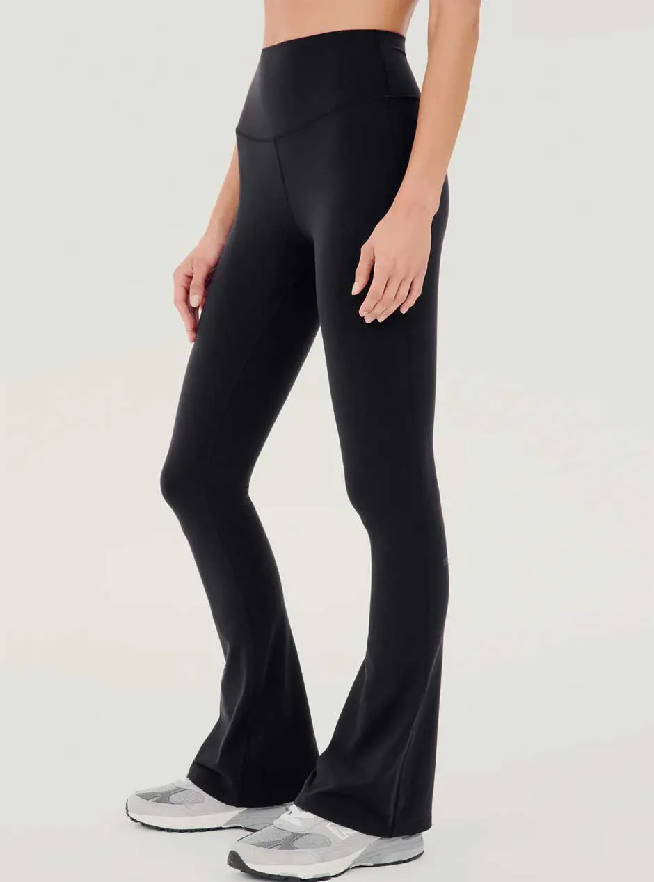 Splits59 Women's Raquel High Waist Flared Leggings - Black