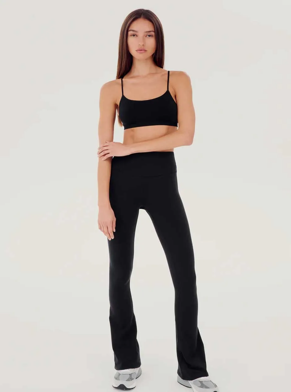 Splits59 Women's Raquel High Waist Flared Leggings - Black