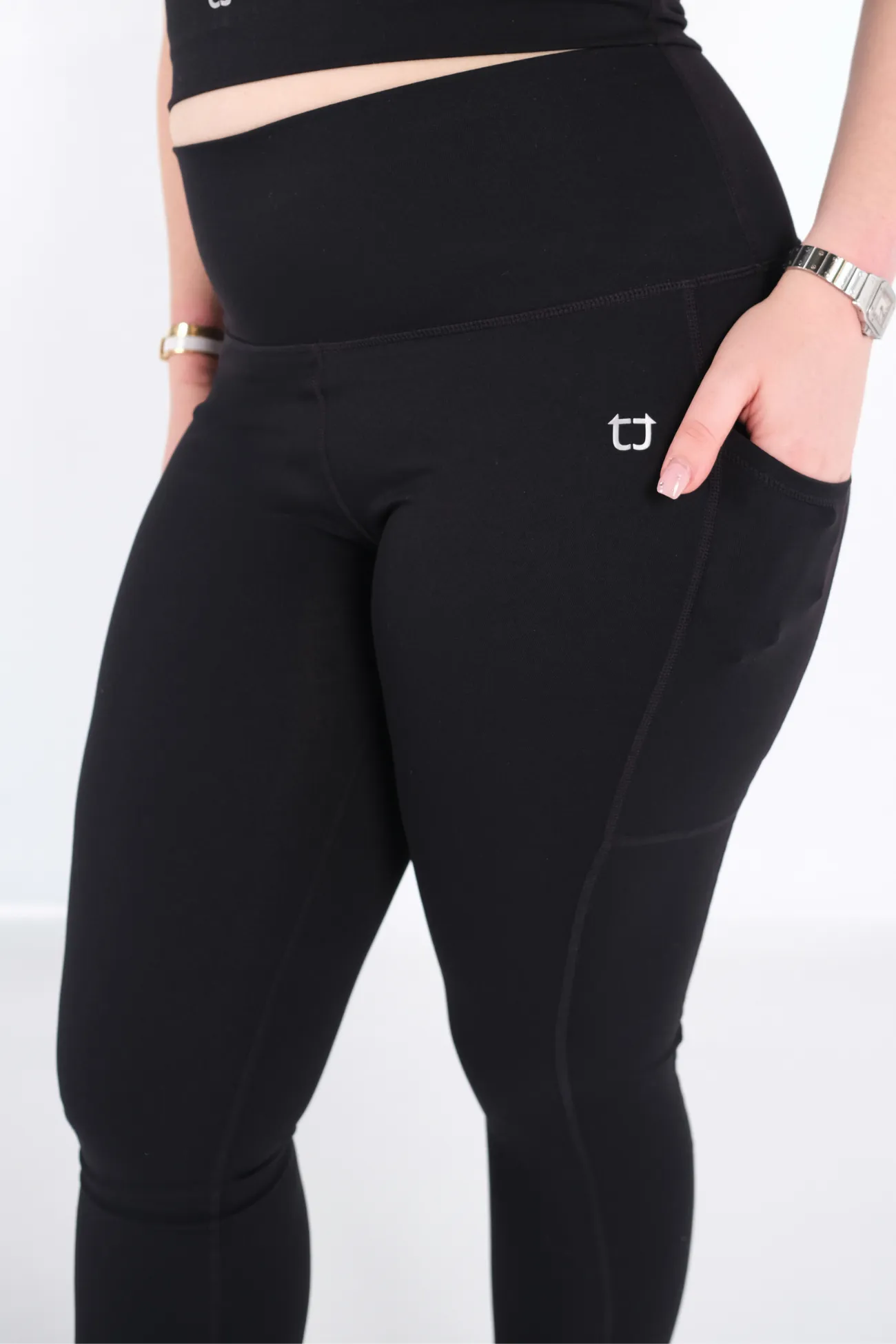 Sweetheart V2 Highwaisted Leggings - Black