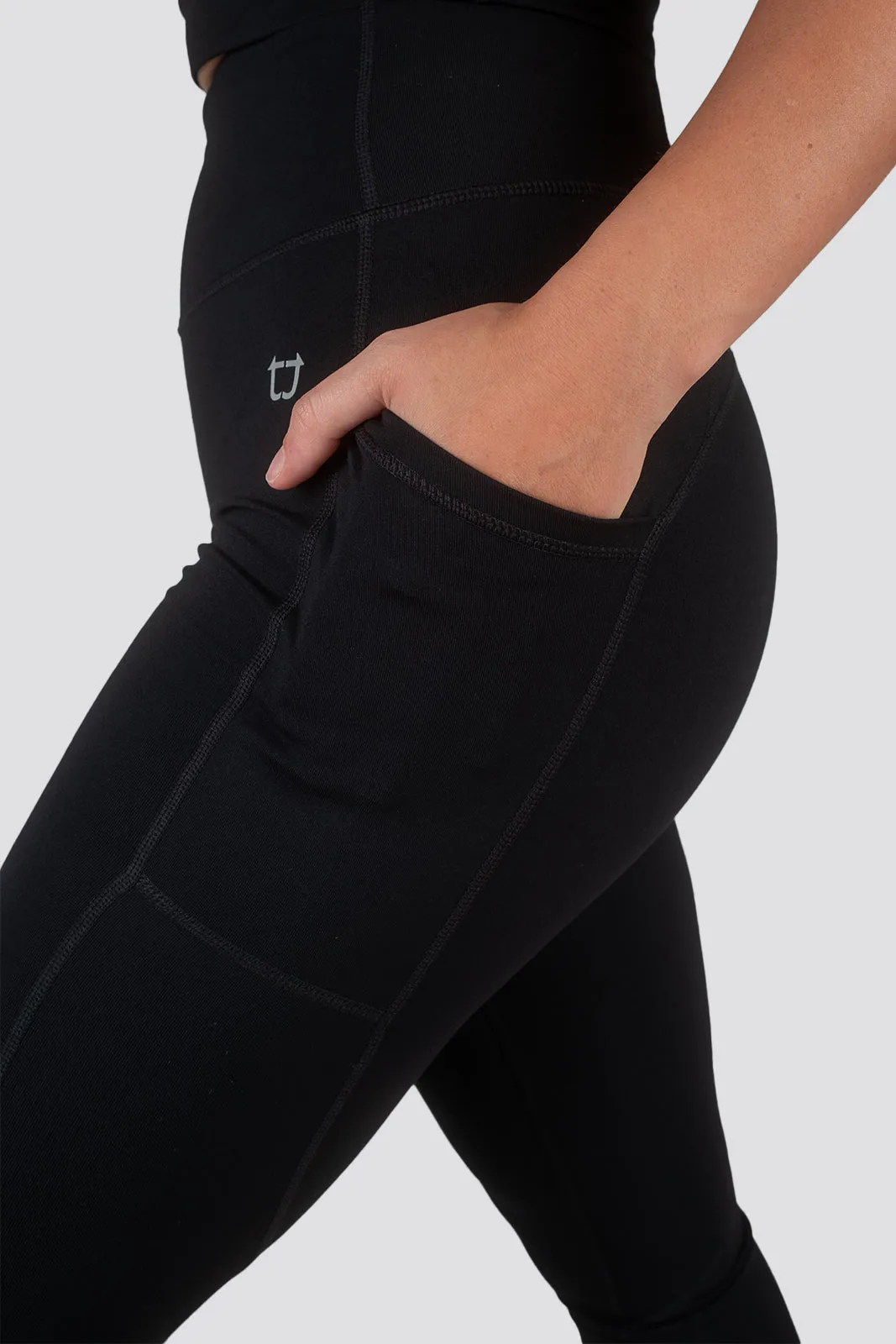 Sweetheart V2 Highwaisted Leggings - Black