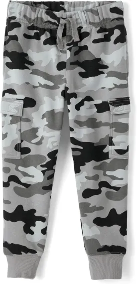 The Children's Place Boys' Active Performance Fleece Jogger Pants