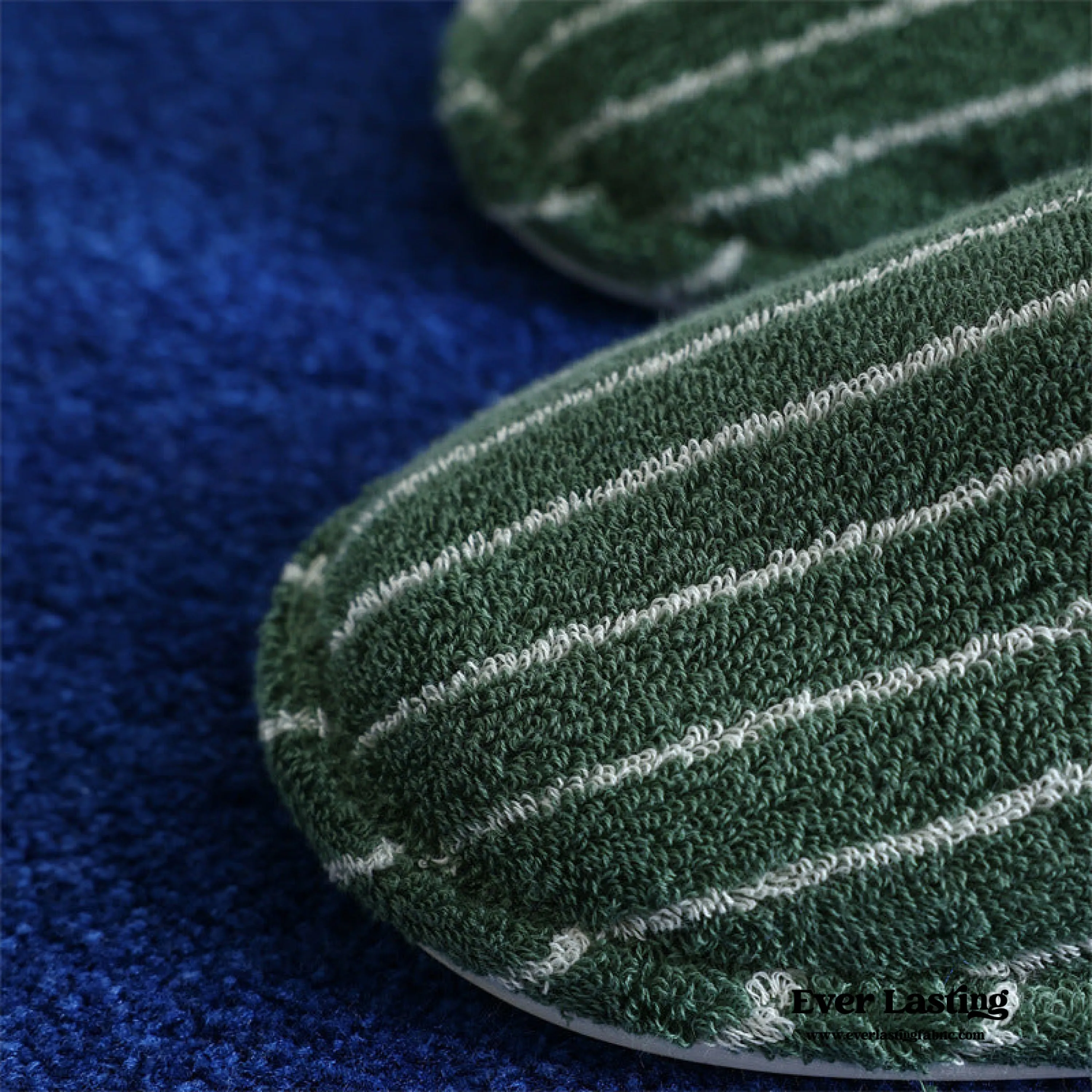Thin Striped House Slippers