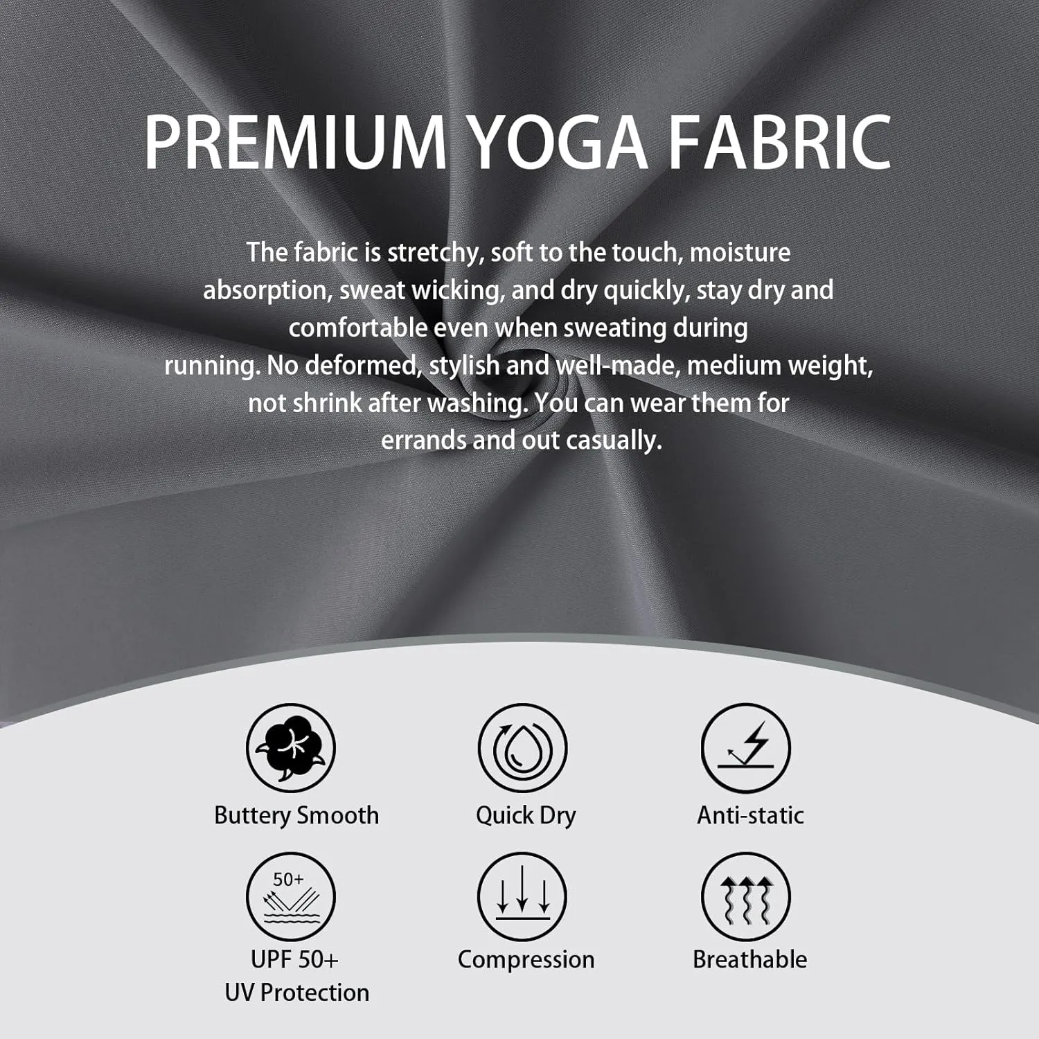 YOYOYOGA Womens Cargo Pants High Waisted Joggers Baggy Drawstring Sweatpants with Pockets Elastic Waist Athletic Pants